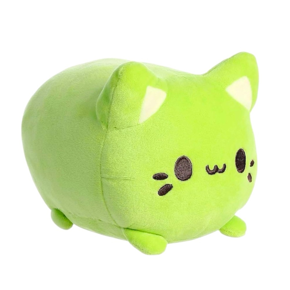 Tasty Peach Green Tea Meowchi Plush Toy - NWT